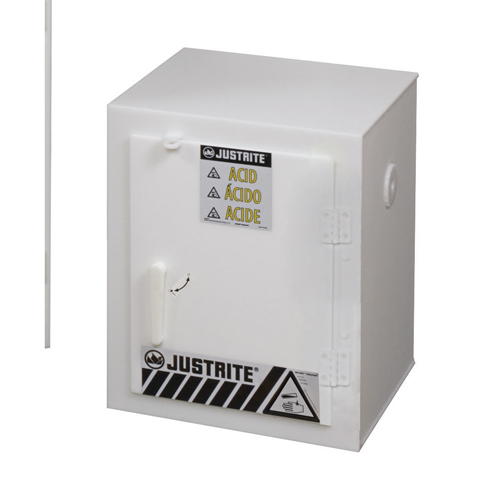Armoires solides en poly&eacute;thyl&egrave;ne pour acides, 6 x 0,66043 gal., 17" x 22" x 17" CSL Industriel Inc.