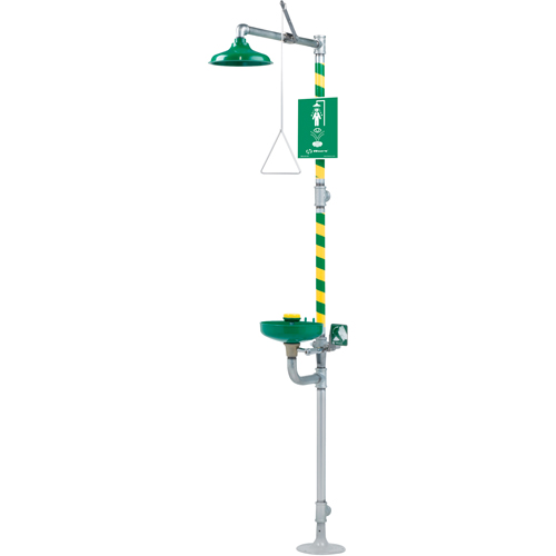 Combinaisons de douche oculaire/faciale & douche d'urgence, Socle CSL Industriel Inc.