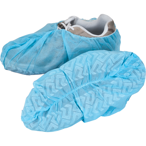 Couvre-chaussures, T-Grand, Polypropyl&egrave;ne, Bleu CSL Industriel Inc.