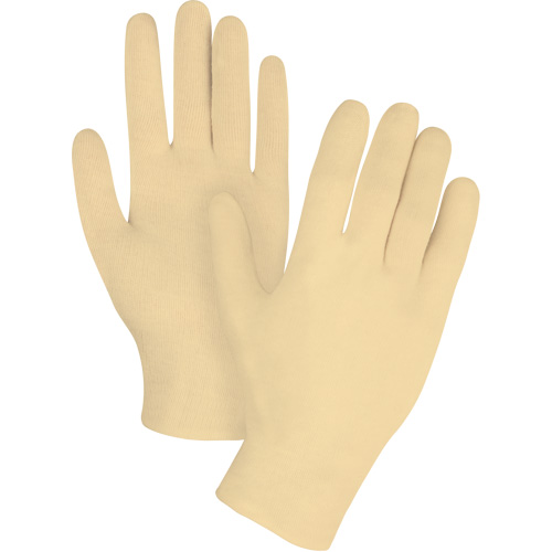 Heavyweight Inspection Gloves, Cotton, Hemmed Cuff, Ladies CSL Industriel Inc.