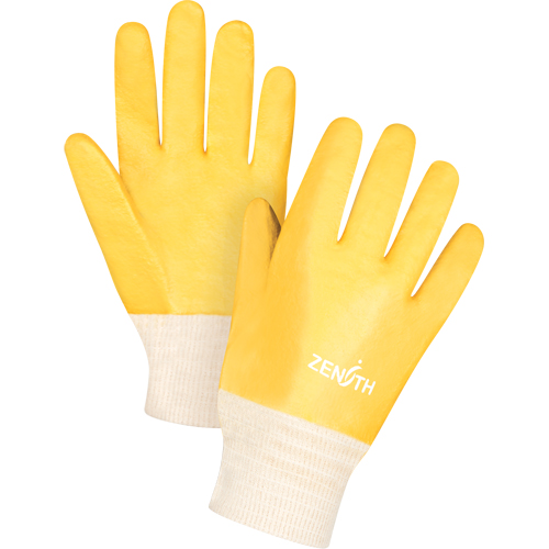 Gants &agrave; fini rugueux et r&eacute;sistants aux produits chimiques, Taille 9, 10" lo, PVC, Doublure en Interlock, 47-mil CSL Industriel Inc.