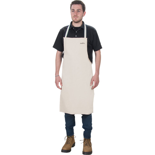 Apron, Cotton, 36" L x 29" W, Natural CSL Industriel Inc.