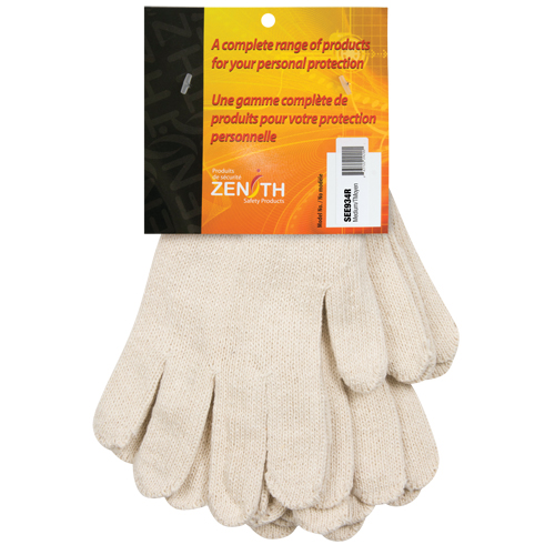 Heavyweight String Knit Gloves, Poly/Cotton, 7 Gauge, Medium CSL Industriel Inc.