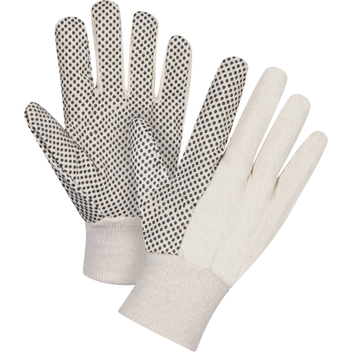 Cotton Canvas Dotted Palm Gloves, 8 oz., Large CSL Industriel Inc.