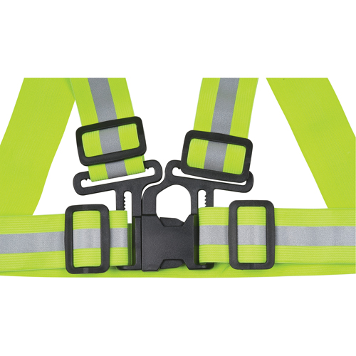 Standard-Duty Safety Harness, High Visibility Lime-Yellow, Silver Reflective Colour, 2X-Large CSL Industriel Inc.