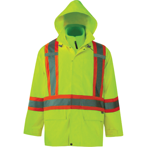 Journeyman 3-in-1 Safety Jackets, Polyester, High Visibility Lime-Yellow, Small CSL Industriel Inc.