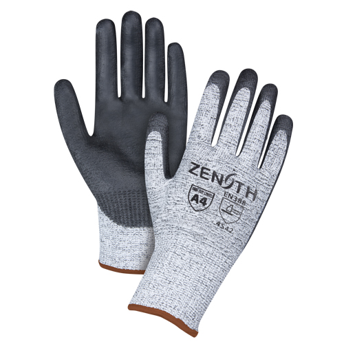 Gants &eacute;lastiques sans coutures r&eacute;sistants &agrave; la coupe, Taille Grand/9, Calibre 13, Rev&ecirc;tement Polyur&eacute;thane, Enveloppe en PEHP, ANSI/ISEA 105 niveau 4/EN 388 niveau 5 CSL Industriel Inc.