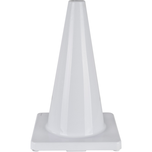 Coloured Traffic Cone, 18", White CSL Industriel Inc.