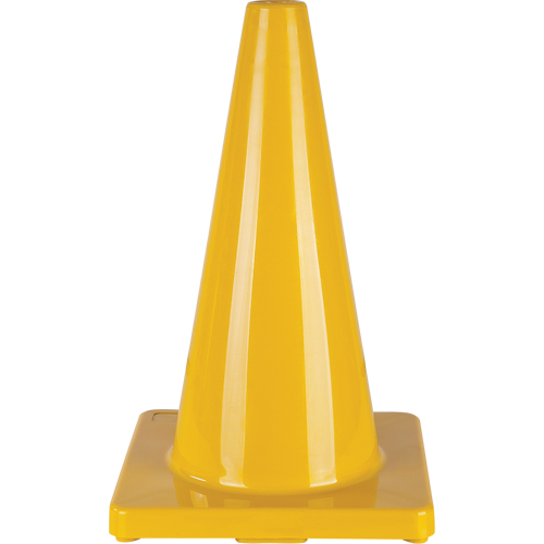 Coloured Traffic Cone, 18", Yellow CSL Industriel Inc.