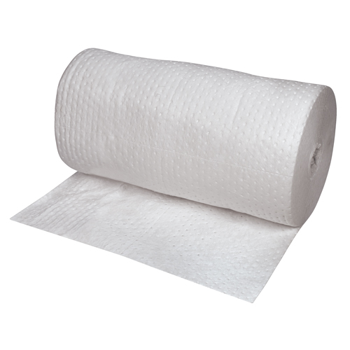 Premium Laminated (SMS) Sorbent Rolls, Heavyweight, 150' L x 30" W, 50 gal. Absorbancy CSL Industriel Inc.