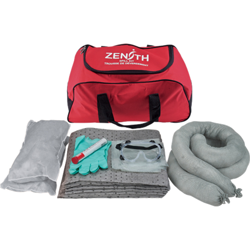 Trousse de lutte contre les d&eacute;versements pour v&eacute;hicules, Universel, Sac, Absorbance de 10 gal. US CSL Industriel Inc.