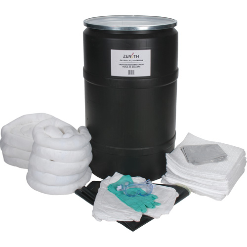 Spill Kit, Oil Only, Drum, 55 US gal. Absorbancy CSL Industriel Inc.