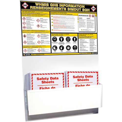 GHS Information Stations, English & French, Binders Included CSL Industriel Inc.