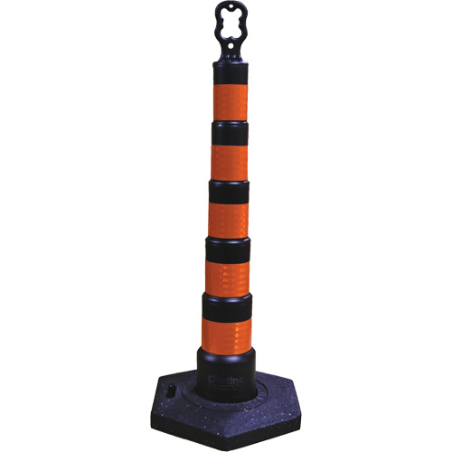 Grip N Go Trim Line Channelizers, 49" High, Black CSL Industriel Inc.