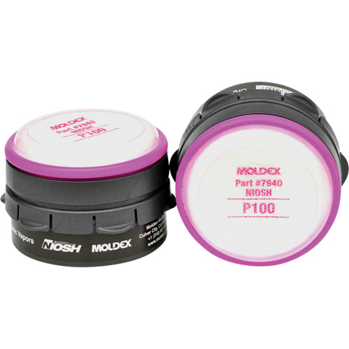 Respirator Cartridges, Combination Gas/Vapour Cartridge and Particulate Filter/Gas/Vapour Cartridge, Organic Vapour/P100 CSL Industriel Inc.