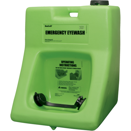 Fendall Porta Stream&reg; II Eyewash Station, Pressurized, 16 gal. Capacity, Meets ANSI Z358.1 CSL Industriel Inc.