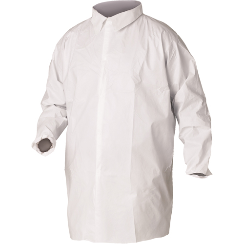 KleenGuard A20 Lab Coats, SMS, White, Large CSL Industriel Inc.