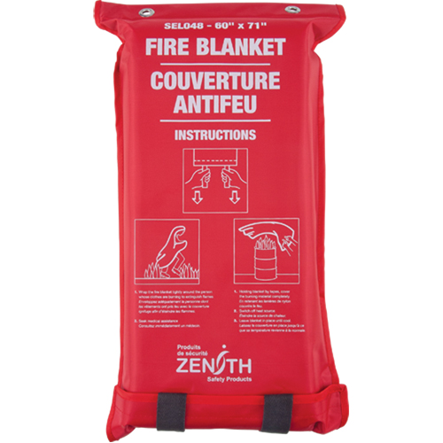 Fire Blanket, Fibreglass, 60"W x 71"L CSL Industriel Inc.