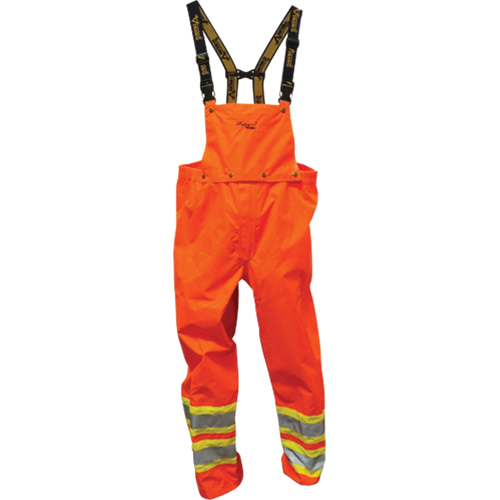 Safety Rainwear, Large, Polyester/PVC, Orange CSL Industriel Inc.