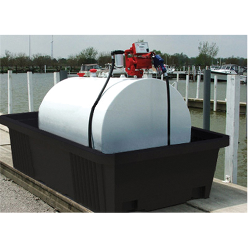 Unit&eacute; de confinement Poly-Tank 550 avec drain, 113" lo x 71" la x 32" h, 750 gal. US Capacit&eacute; CSL Industriel Inc.