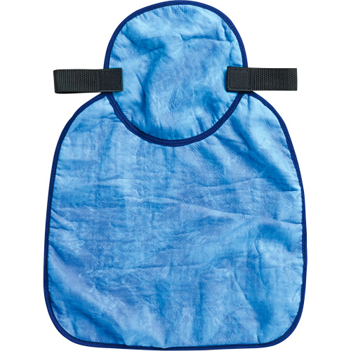 Tampon et voile pour le cou refroidissants pour casque de s&eacute;curit&eacute; Chill-Its 6717CT, Bleu CSL Industriel Inc.