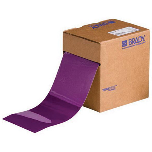 ToughStripe&reg; Floor Marking Tape, 4" x 100', Polyester, Purple CSL Industriel Inc.