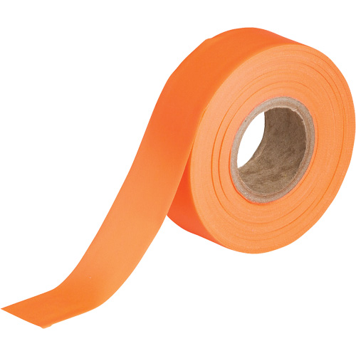 Ruban pour signalisation, 1,188" la x 150' lo, Orange fluorescent CSL Industriel Inc.