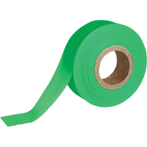 Ruban pour signalisation, 1,188" la x 150' lo, Vert fluorescent CSL Industriel Inc.