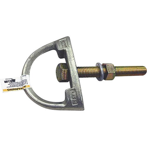 Sangle d'ancrage Miller avec avec quincaillerie, Anneau en D, Usage Permanent CSL Industriel Inc.