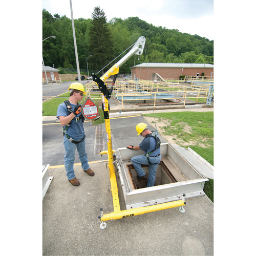 Syst&egrave;me de palan 4 mcx avec palan/treuil Manhandler CSL Industriel Inc.