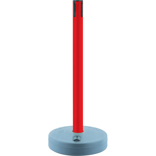 Tensabarrier ext&eacute;rieur - poteaux r&eacute;cepteurs, Hauteur de 37", Rouge CSL Industriel Inc.