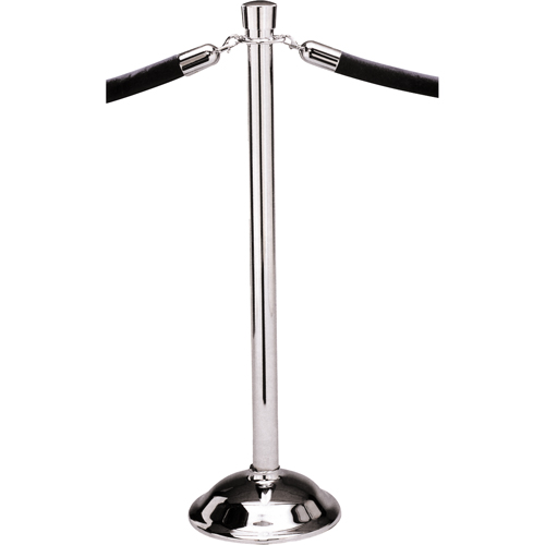 Poteaux portatifs, Hauteur de 39", Chrome poli CSL Industriel Inc.