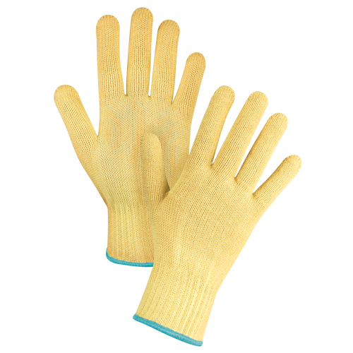 Gants tricot&eacute;s sans couture, Taille T-Grand/10, Calibre 7, Enveloppe en Kevlar, ASTM ANSI niveau A2/EN 388 niveau 3 CSL Industriel Inc.