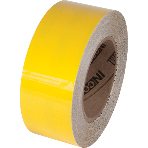 Ruban de marquage pour plancher Tuff Mark, 2" x 100', Polyester, Jaune CSL Industriel Inc.