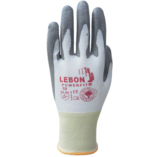 Lebon PowerFit&reg; Cut Resistant Gloves, Size X-Small/6, 13 Gauge, Polyurethane Coated, Polyethylene Shell, ASTM ANSI Level A2/EN 388 Level B CSL Industriel Inc.