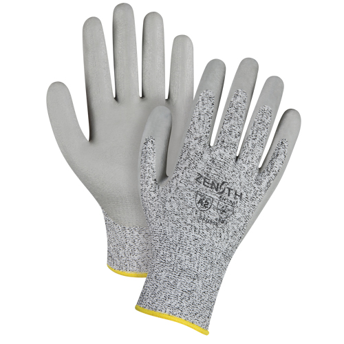 Gants &eacute;lastiques sans coutures r&eacute;sistants &agrave; la coupe, Taille Moyen/8, Calibre 13, Rev&ecirc;tement Mousse de nitrile, Enveloppe en PEHP, ANSI/ISEA 105 niveau 2/EN 388 niveau 3 CSL Industriel Inc.