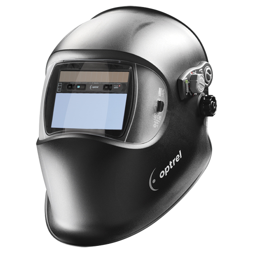 E684 Welding Helmets, 3.94" L x 1.97" W View Area, 4/9 - 13/4/5 - 9 Shade Range, Black CSL Industriel Inc.