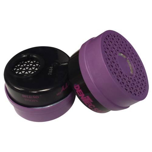 Cartouche pour respirateur, Combinaison cartouche et filtre contre les particules pour gaz/vapeurs, Vapeur organique/Filtre P100 CSL Industriel Inc.