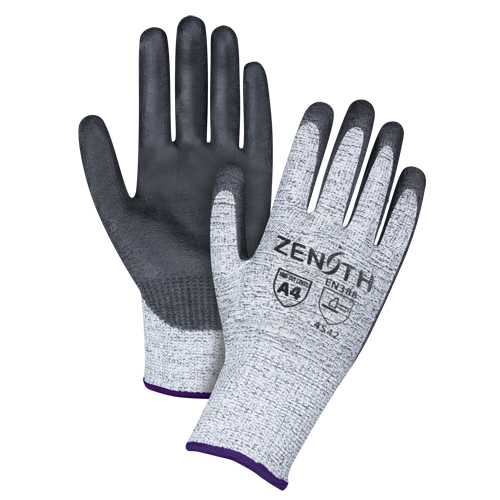 Gants &eacute;lastiques sans coutures r&eacute;sistants &agrave; la coupe, Taille 6/T-petit, Calibre 13, Rev&ecirc;tement Polyur&eacute;thane, Enveloppe en PEHP, ANSI/ISEA 105 niveau 4/EN 388 niveau 5 CSL Industriel Inc.