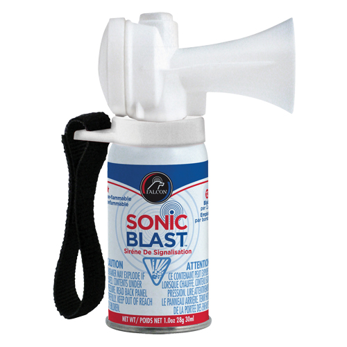Mini avertisseur sonore Sonic Blast avec sangle &agrave; boucles et crochets CSL Industriel Inc.
