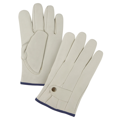 Gants de cordeur doubl&eacute;s pour l'hiver de premi&egrave;re qualit&eacute;, T-Grand, Paume Cuir fleur de vache, Doubleure Molleton CSL Industriel Inc.