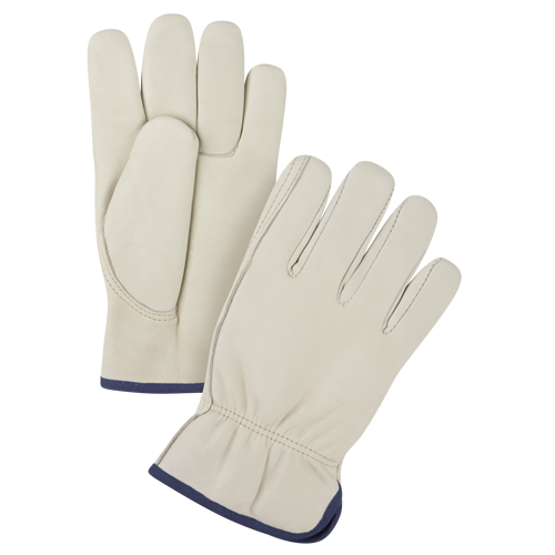 Premium Winter-Lined Driver's Gloves, X-Large, Grain Cowhide Palm, Fleece Inner Lining CSL Industriel Inc.