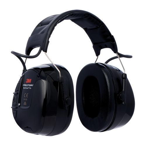 PELTOR WorkTunes Pro Earmuffs, Headband, 26 NRR dB CSL Industriel Inc.