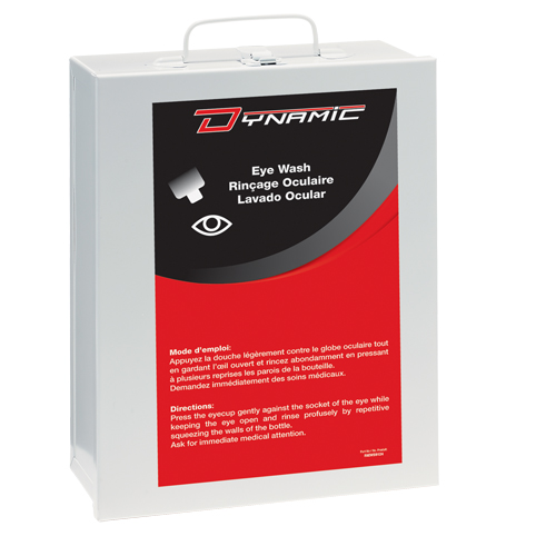 Dynamic Eyewash Station with Isotonic Solution, Double CSL Industriel Inc.
