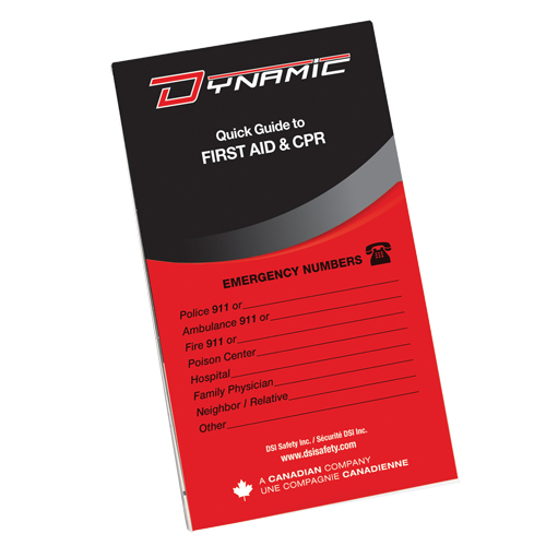 Dynamic First Aid Pocket Guide CSL Industriel Inc.