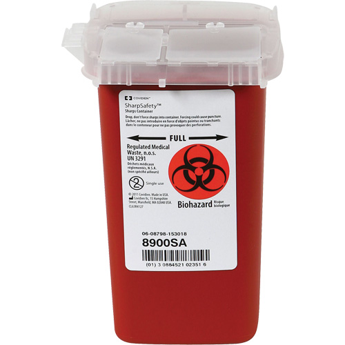 Contenant phl&eacute;botomie Sharps Dynamic, Capacit&eacute; de 1 L CSL Industriel Inc.