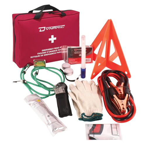 Trousse de premiers soins pour urgence routi&egrave;re Dynamic, Dispositif m&eacute;dical Classe 1, Sac en nylon CSL Industriel Inc.