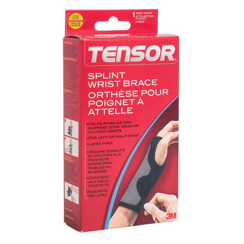 Tensor Wrist Brace, Neoprene, One Size CSL Industriel Inc.