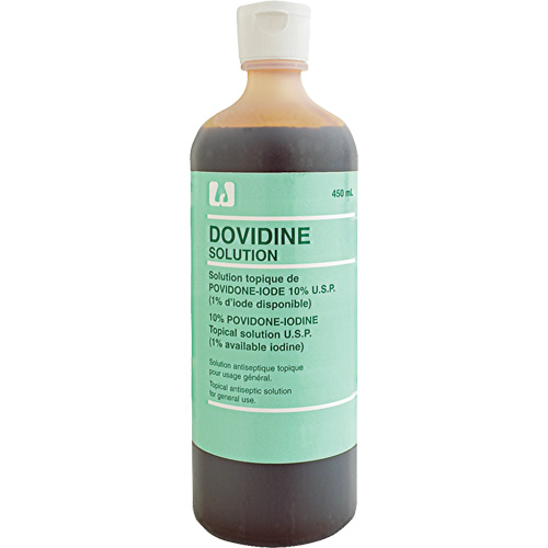 Povidone iod&eacute;e topique, Liquide, Antiseptique CSL Industriel Inc.