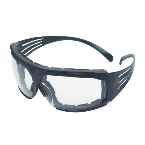 Lunettes de s&eacute;curit&eacute; avec joint s&eacute;rie 600 SecureFit, Lentille Transparent, Antibu&eacute;e, ANSI Z87+/R&eacute;pond ou surpasse la norme CSA Z94.3 CSL Industriel Inc.